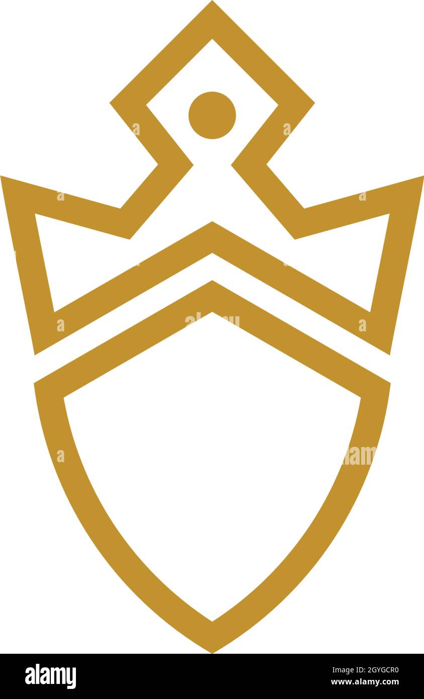 Luxury Crown Logo Template vector illustration Stock Vector Image & Art ...