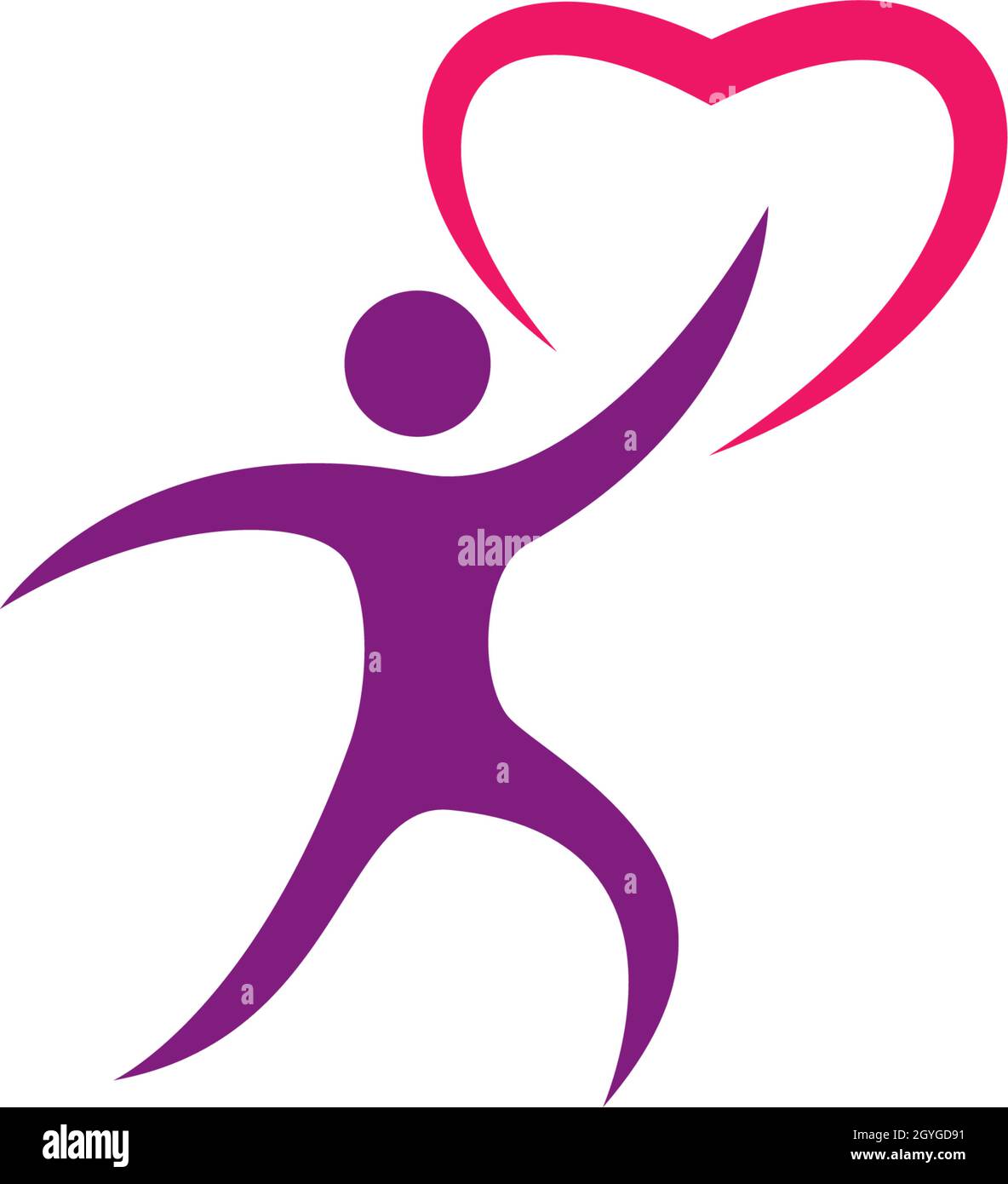 Heart Care logo vector template Stock Vector Image & Art - Alamy