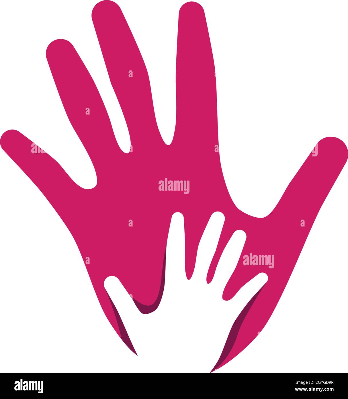 Child wellness care vector hi-res stock photography and images - Alamy