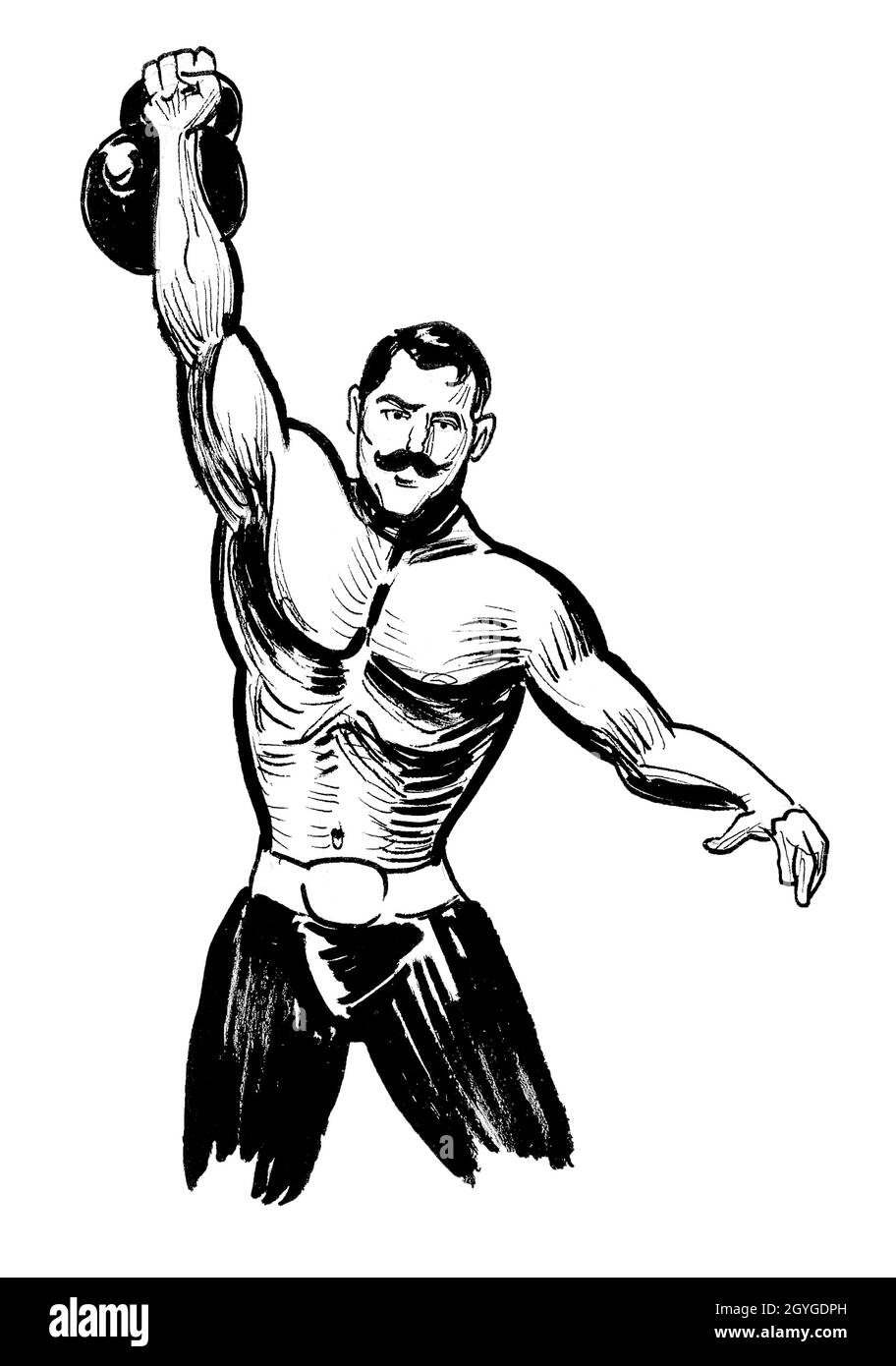 10+ Strong Man Drawing KareenMusashi