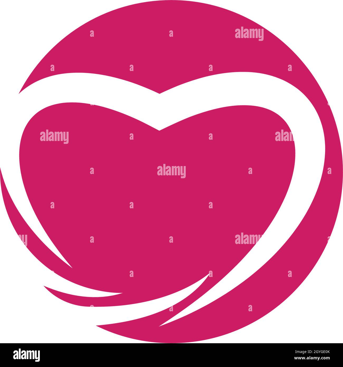 Heart Care logo vector template Stock Vector Image & Art - Alamy