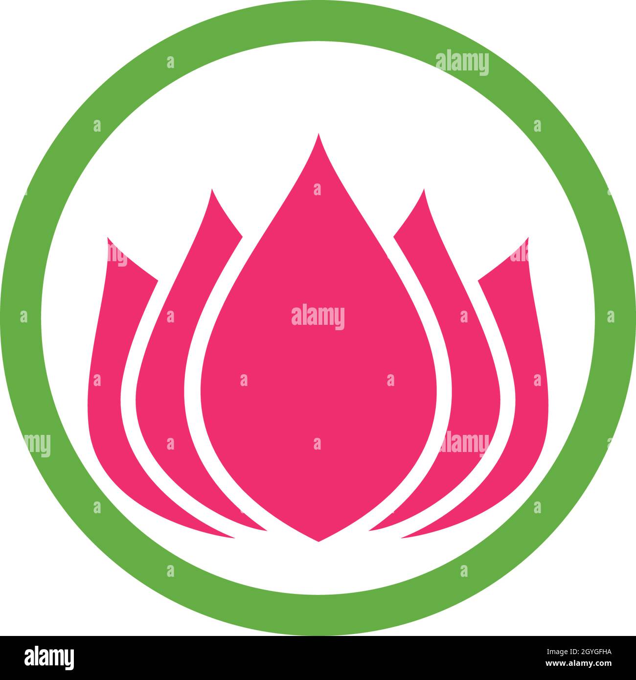 Beauty Vector Lotus flowers logo Template Stock Vector Image & Art - Alamy