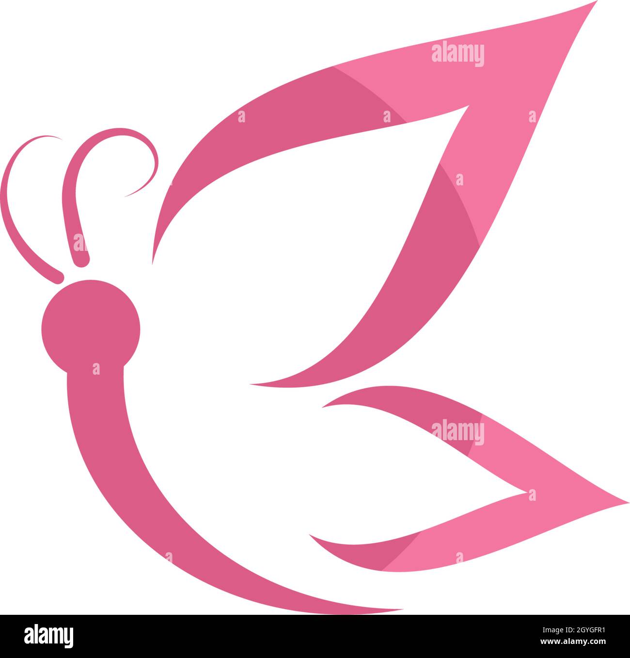 Butterfly logo logo logos logo hires stock photography and images Alamy