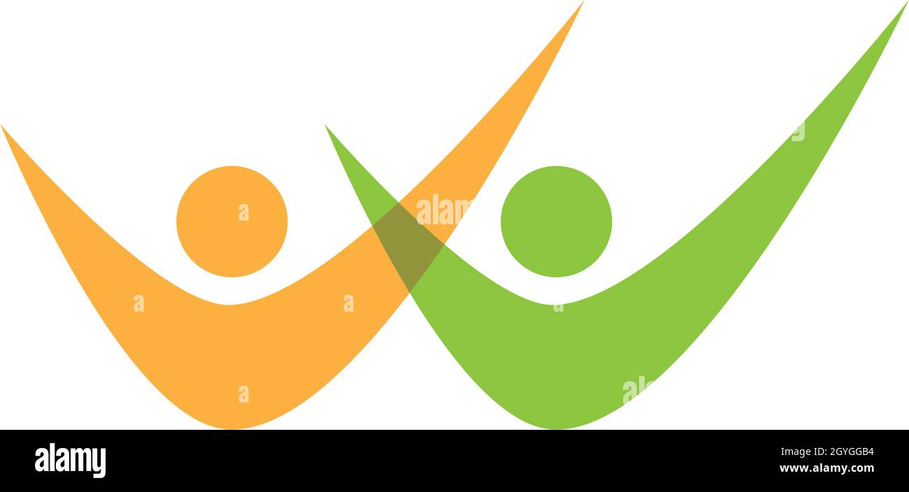 community care Logo template Stock Vector