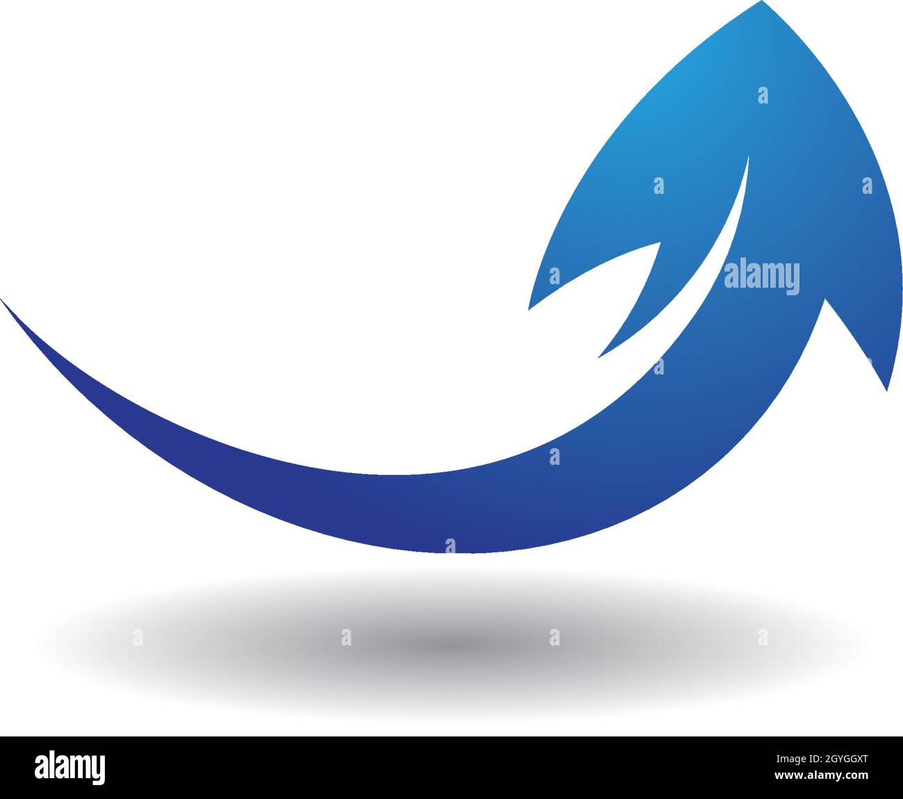 Arrow vector illustration icon Logo Template design Stock Vector Image ...