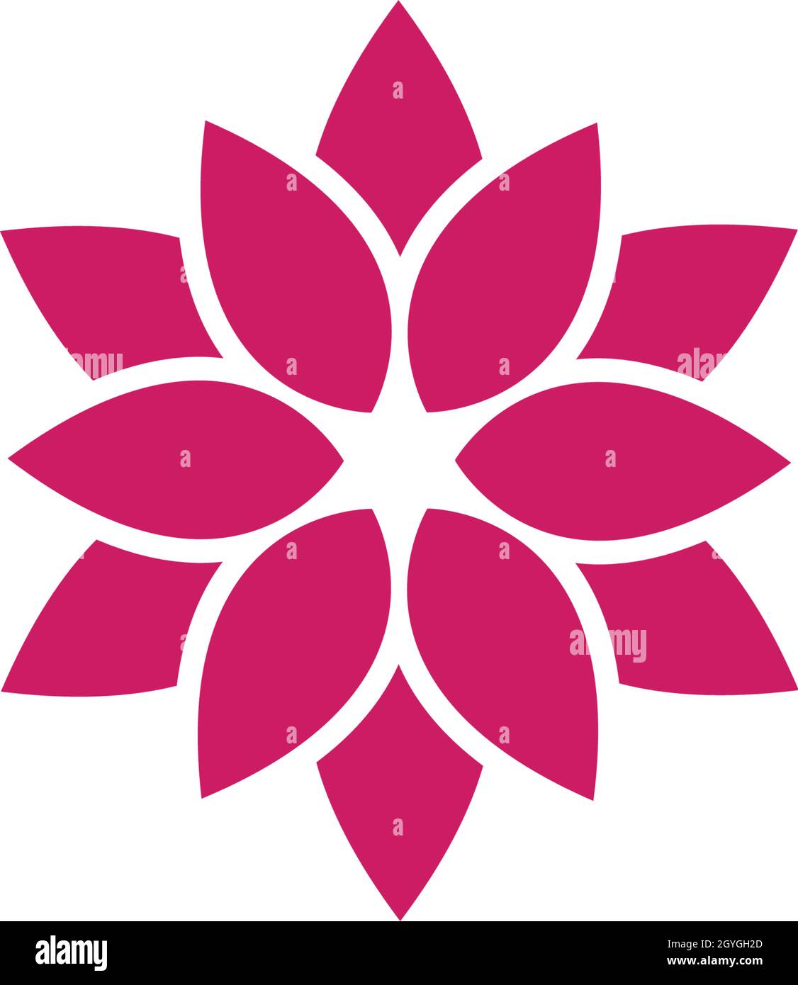 Beauty Vector Lotus flowers logo Template Stock Vector Image & Art - Alamy