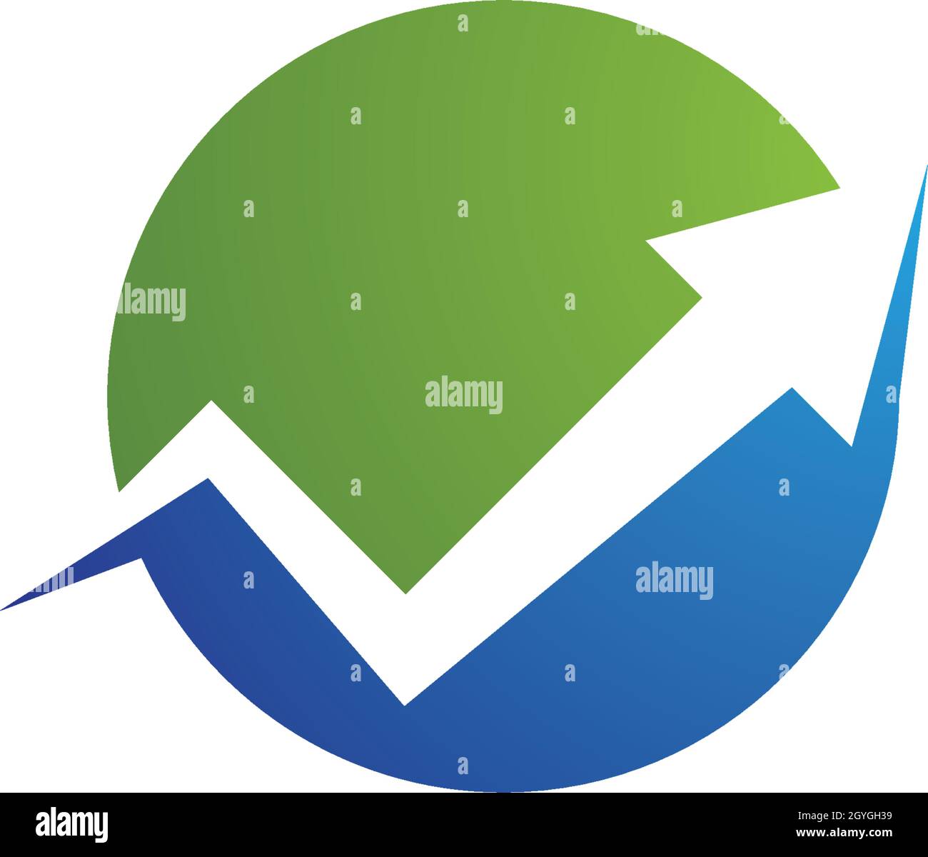 Arrow vector illustration Logo Template Stock Vector Image & Art - Alamy