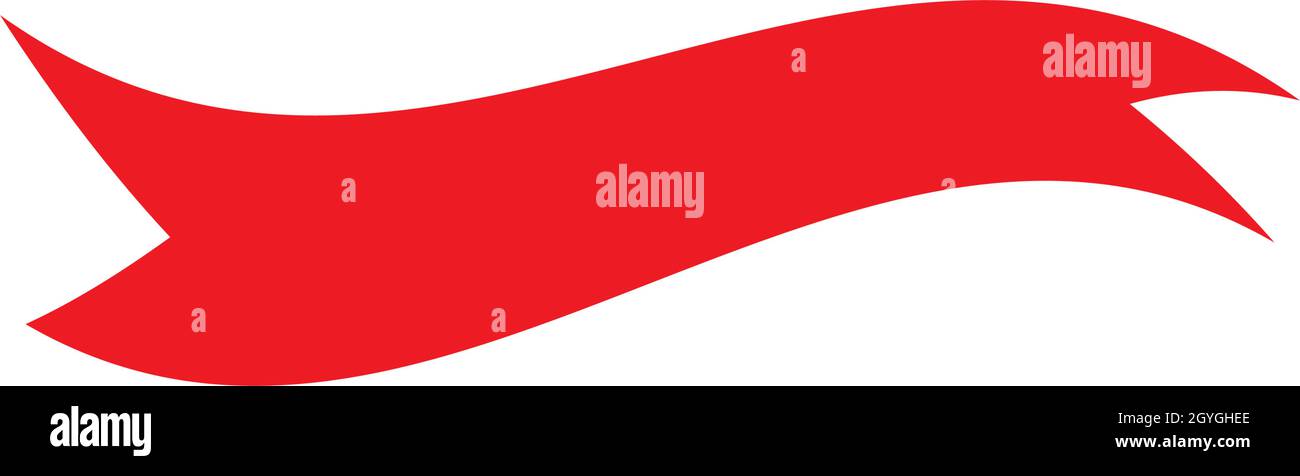 ribbon logo vector icon template Stock Vector Image & Art - Alamy