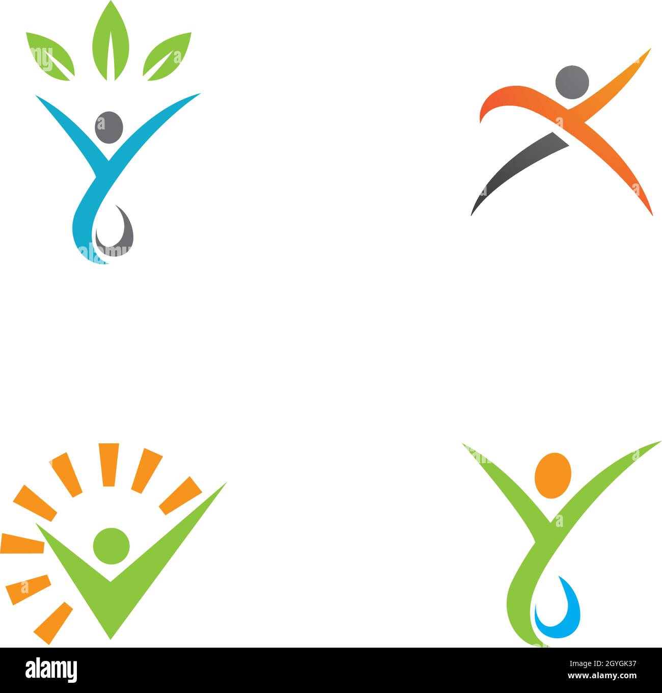 Healthy Life Logo template vector icon Stock Vector Image & Art - Alamy