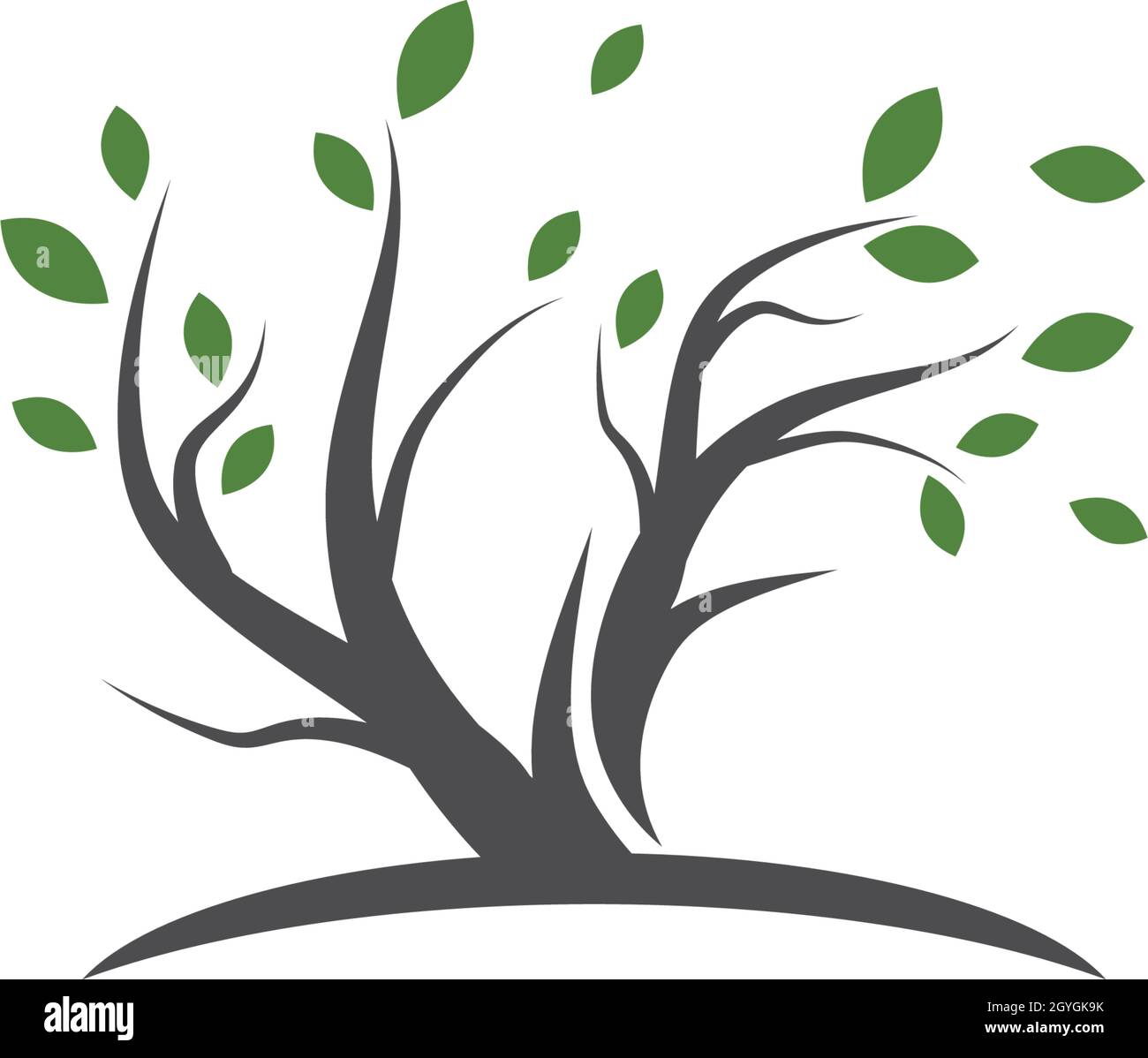 Tree logo template vector illustration Stock Vector Image & Art - Alamy