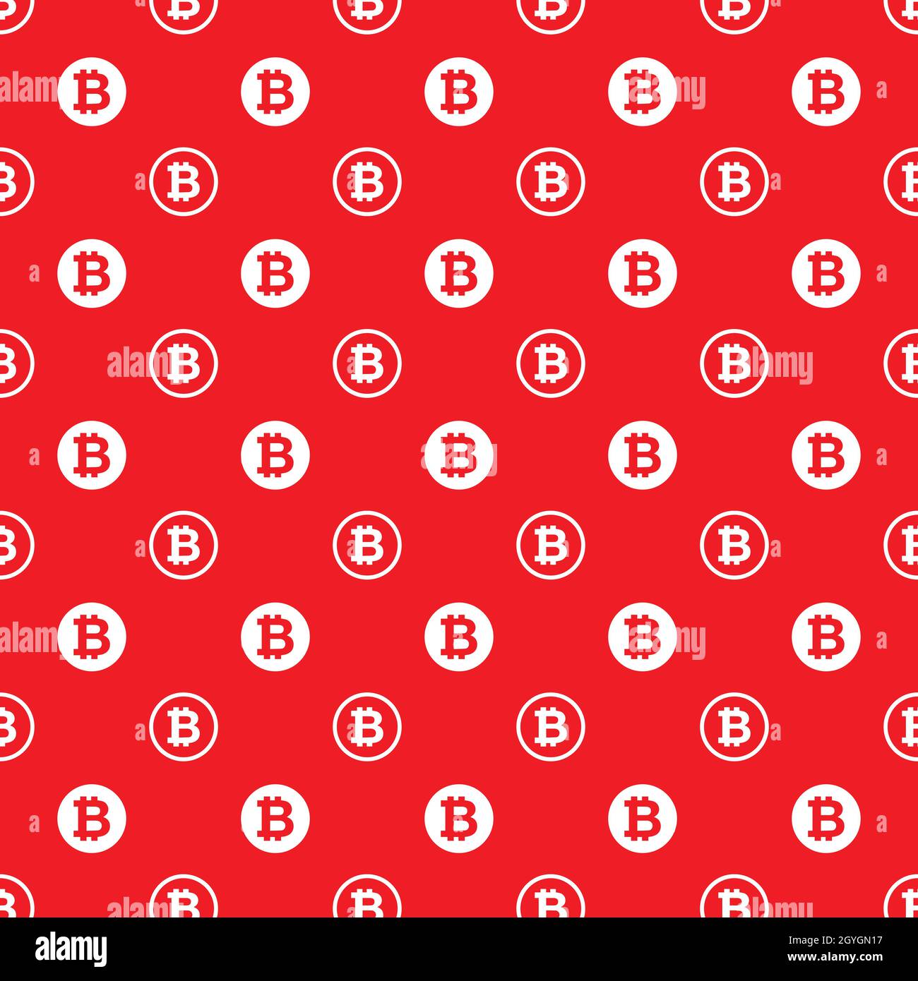 Bitcoin Seamless Pattern Louis Vuitton Supreme Style. Vector