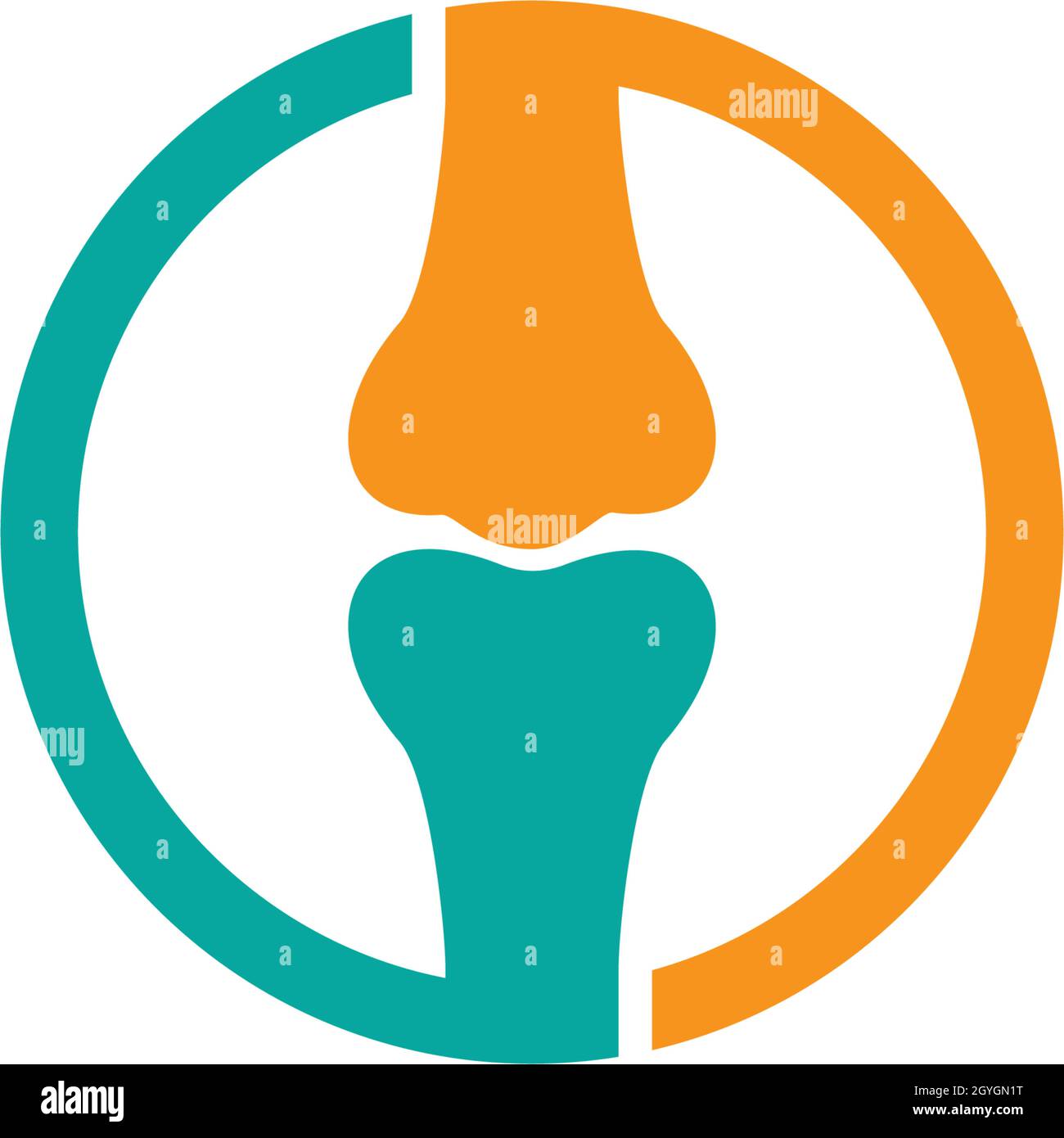Bone logo vector template Stock Vector