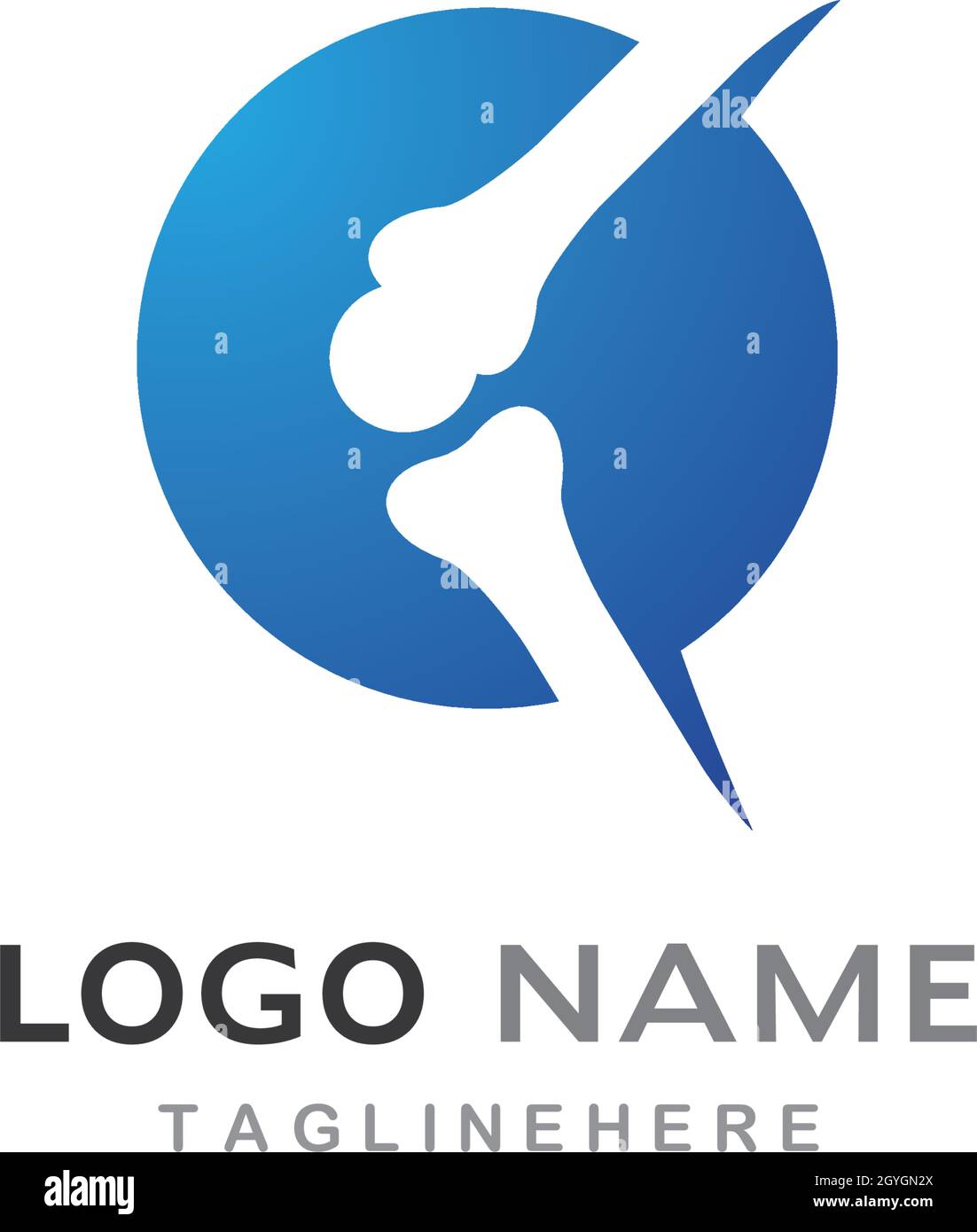 Bone logo vector template Stock Vector Image & Art - Alamy