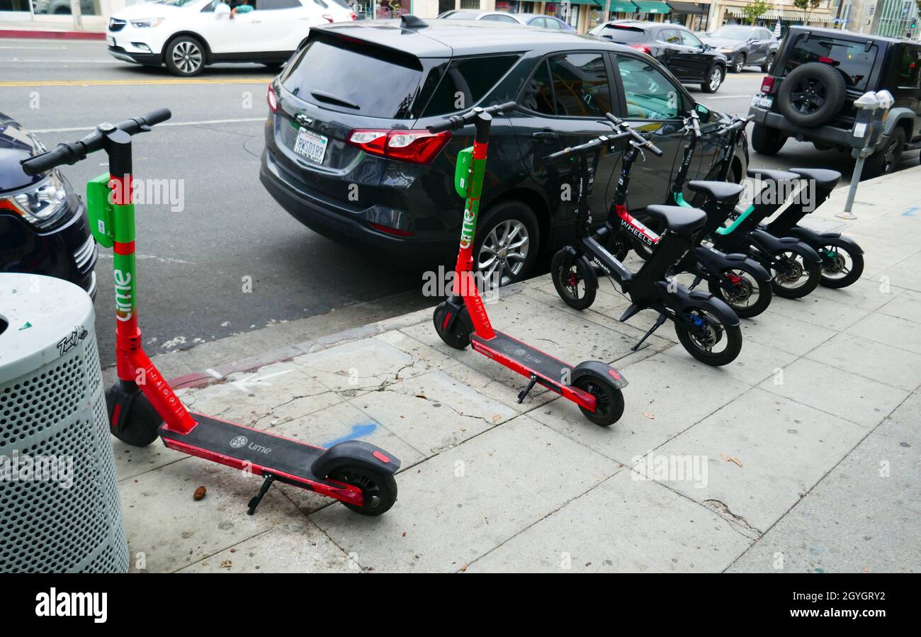 Los Angeles, California, USA 7th October 2021 A general view of