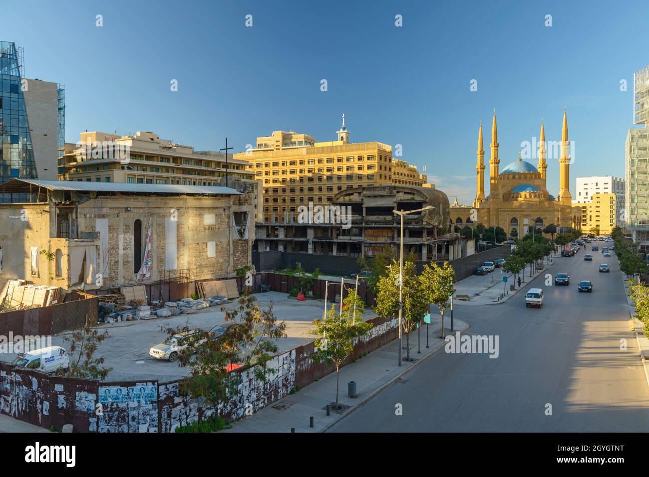 LEBANON, BEIRUT, BACHOURA, BECHARA EL KHOURY STREET, CITY CENTER DOME