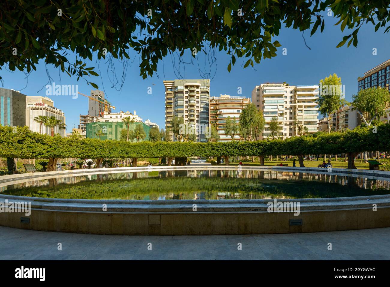 LEBANON, BEIRUT, MOUSSAITB?, SANAYEH PARK (THE OLDEST PUBLIC GARDEN IN