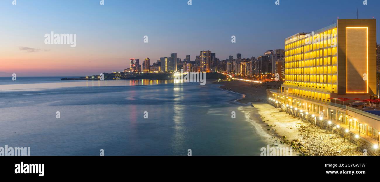 Lebanon Beach Night lebanon-beach-night