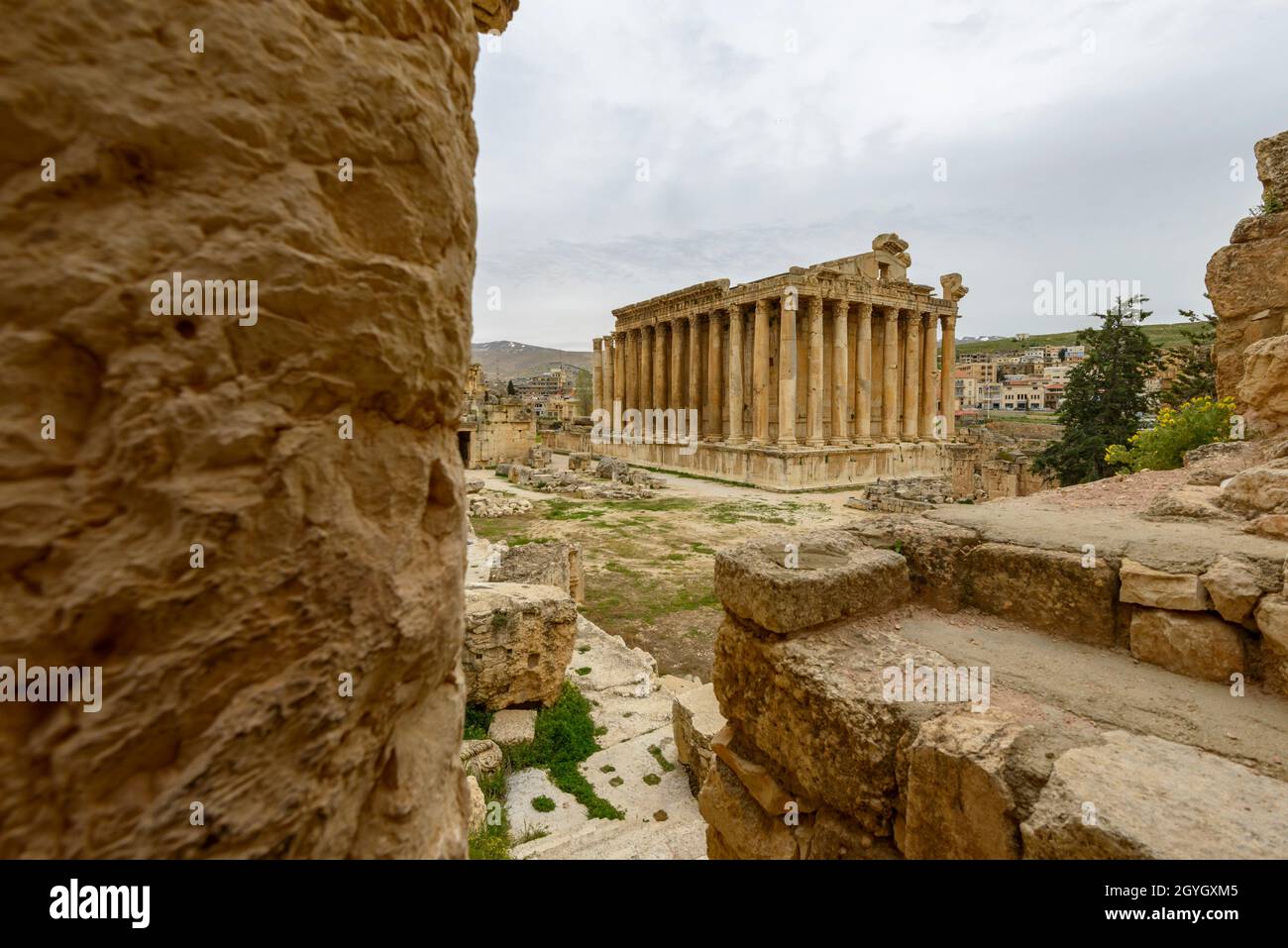 LEBANON, BAALBEK-HERMEL, ANCIENT CITY OF BAALBEK ANCIENT HELIOPOLIS OF ...