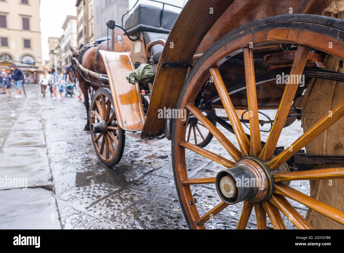 Horse drawn carriage transportation hi-res stock photography and images ...