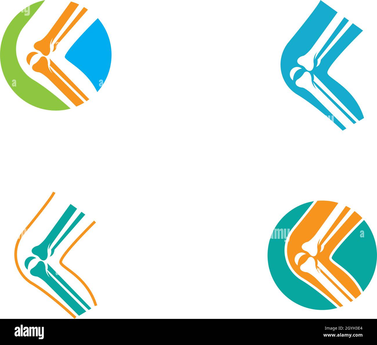 Bone logo vector template Stock Vector
