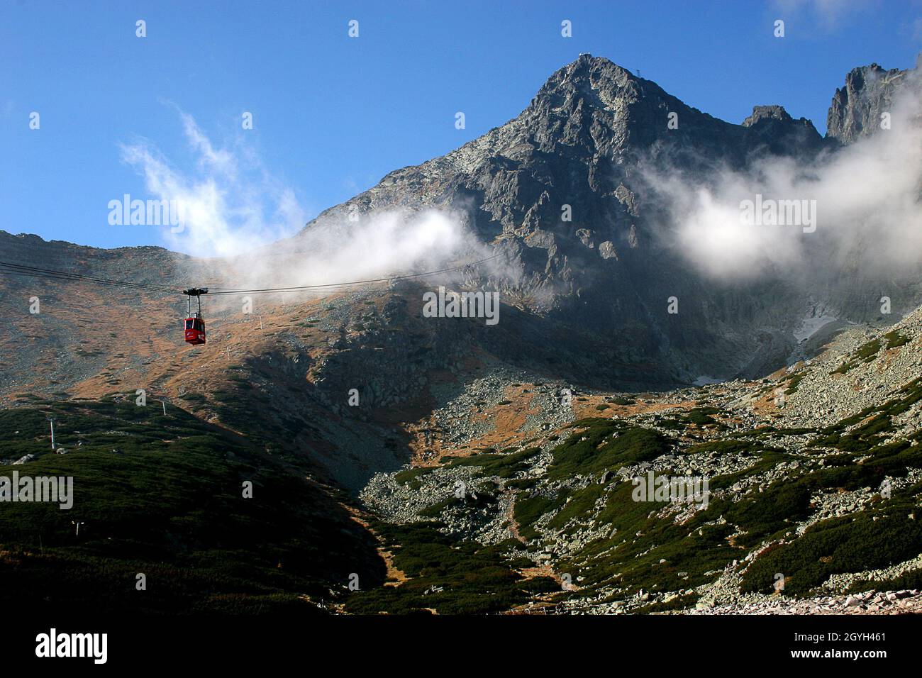 Lomnicky stit, High Tatras Stock Photo