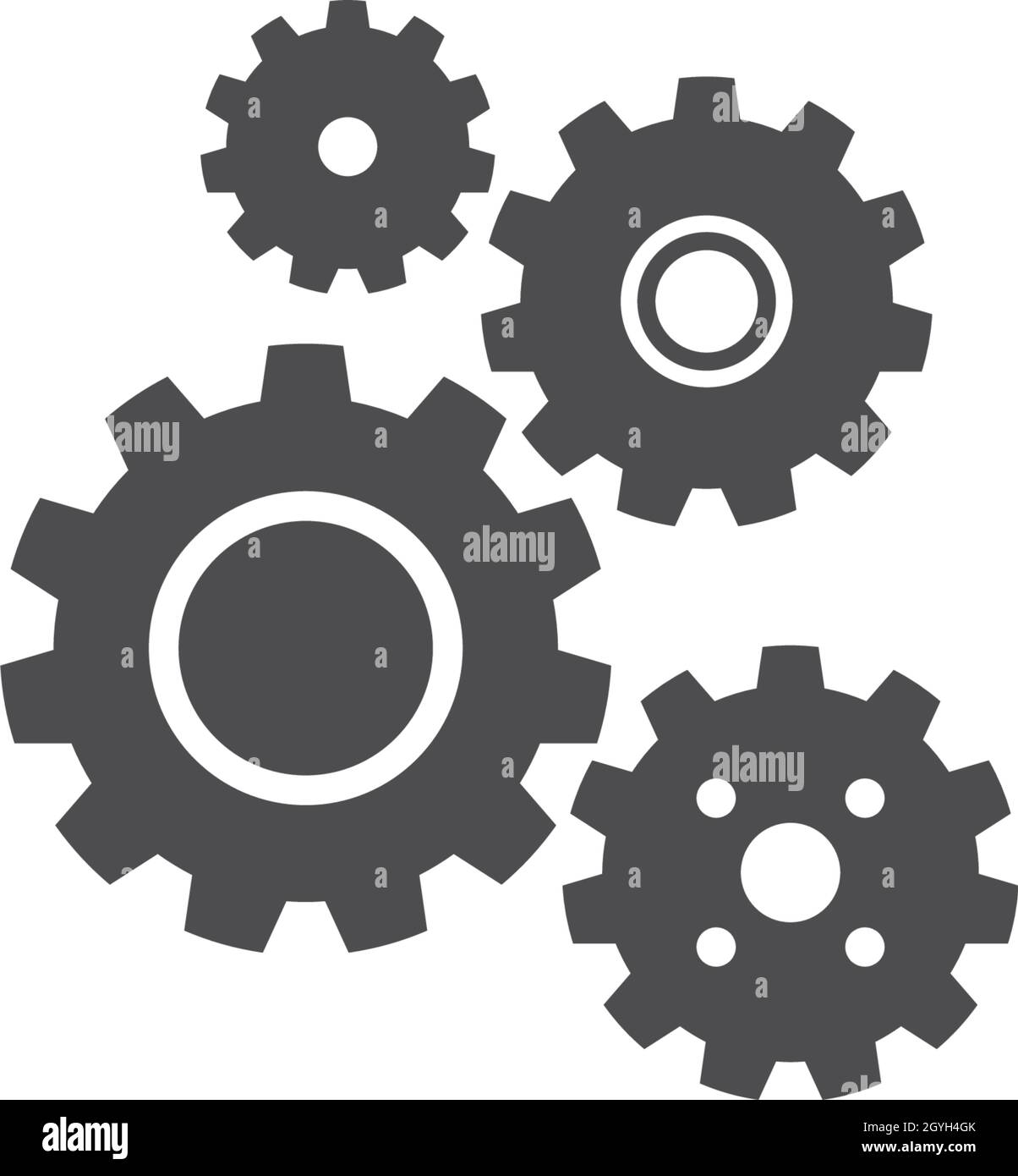 Gear Logo Template vector Stock Vector Image & Art - Alamy