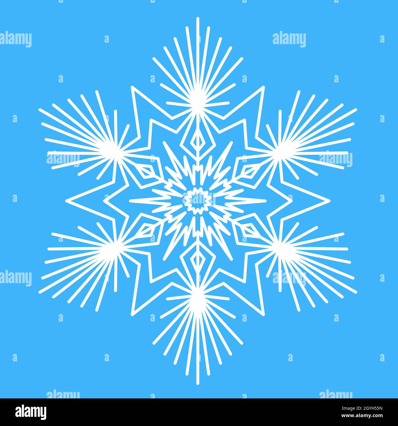 Ice crystal hexagon hi-res stock photography and images - Alamy