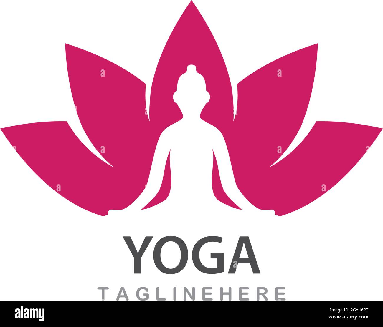 Premium Vector  This yoga logo template is perfect for creating a