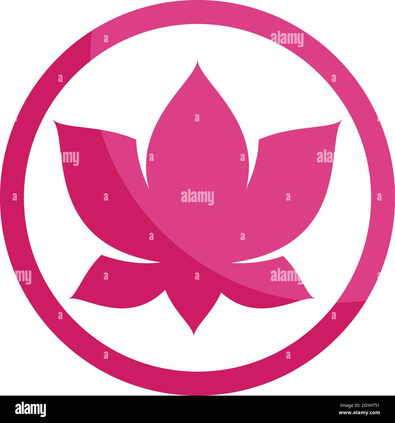 Beauty Vector Lotus flowers logo Template Stock Vector Image & Art - Alamy