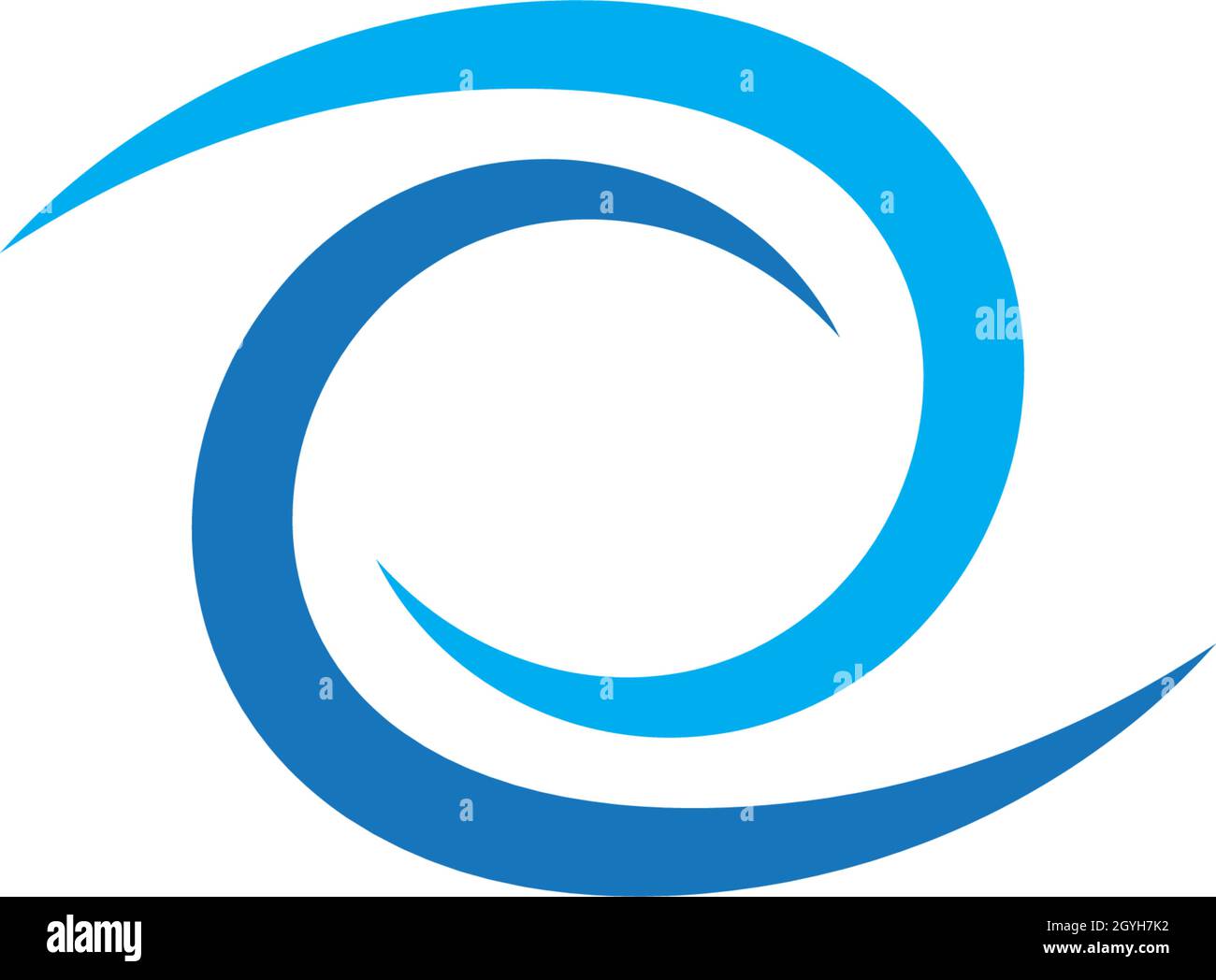 Business logo, vortex, wave and spiral icon Stock Vector Image & Art ...