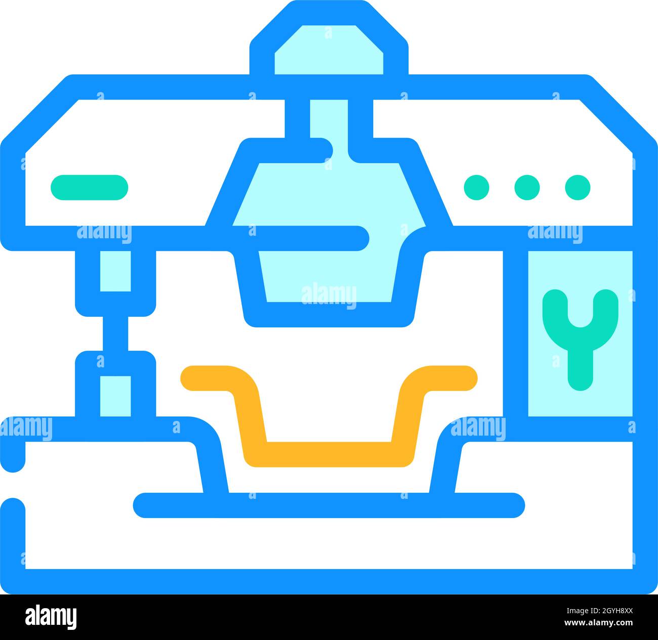 production goods color icon vector illustration Stock Vector Image ...