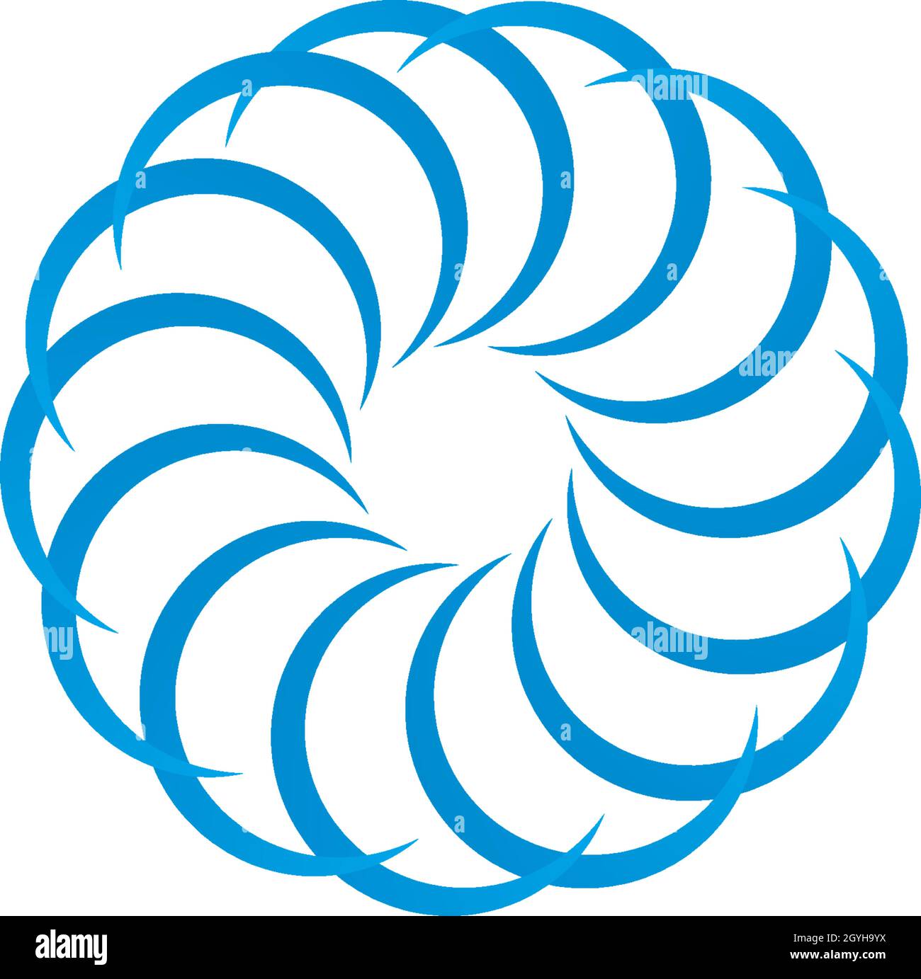 Business logo, vortex and spiral icon vector template Stock Vector ...