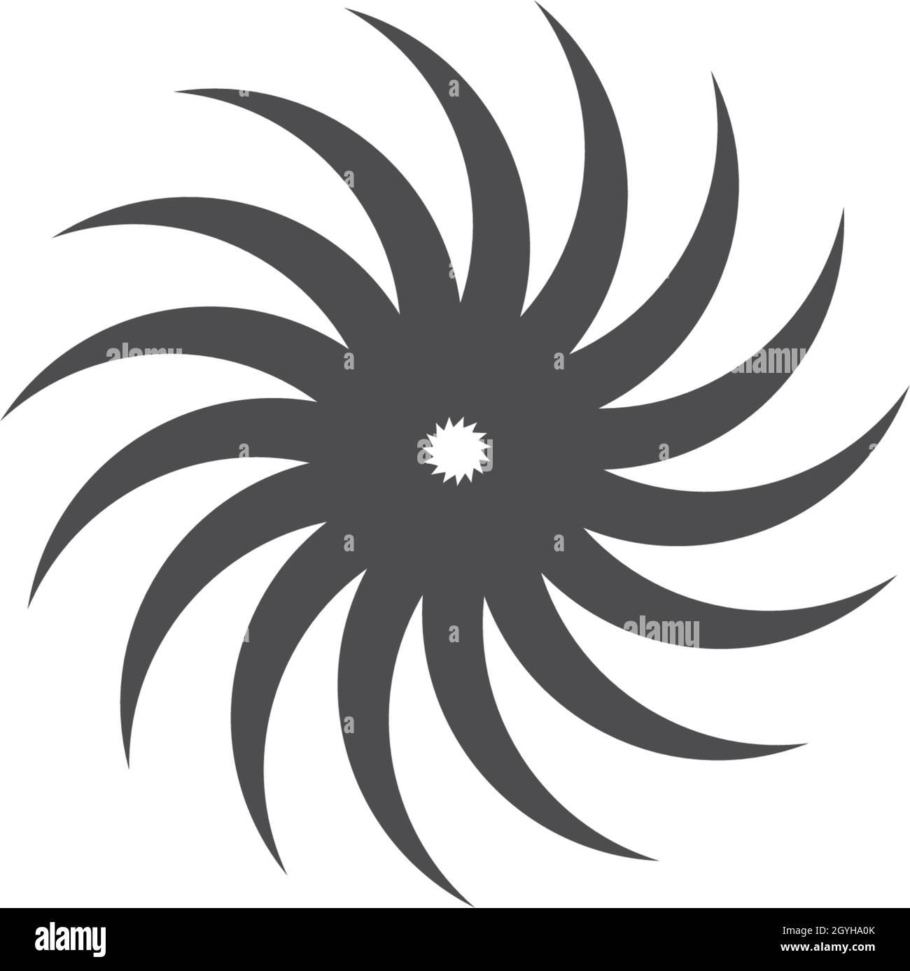 Business logo, vortex, wave and spiral icon Stock Vector Image & Art ...