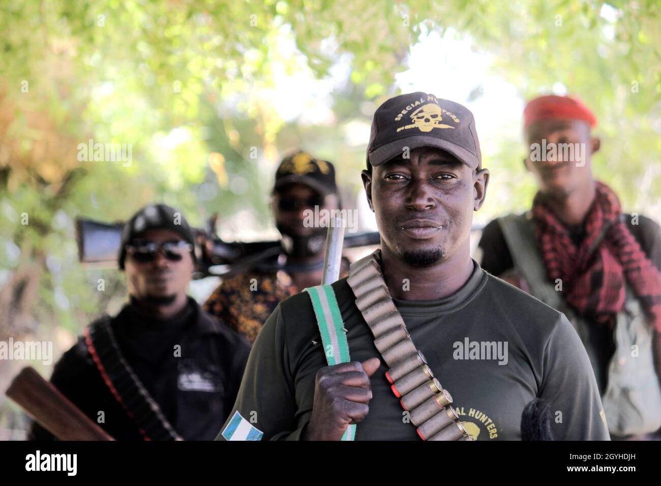 Black african men soldiers hi-res stock photography and images - Alamy
