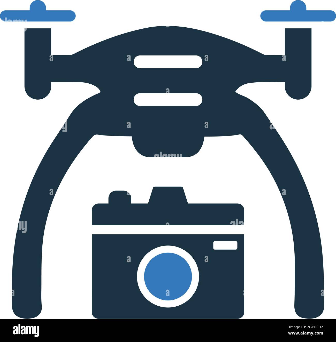 Air, camera, drone icon - Use for commercial purposes, print media, web ...