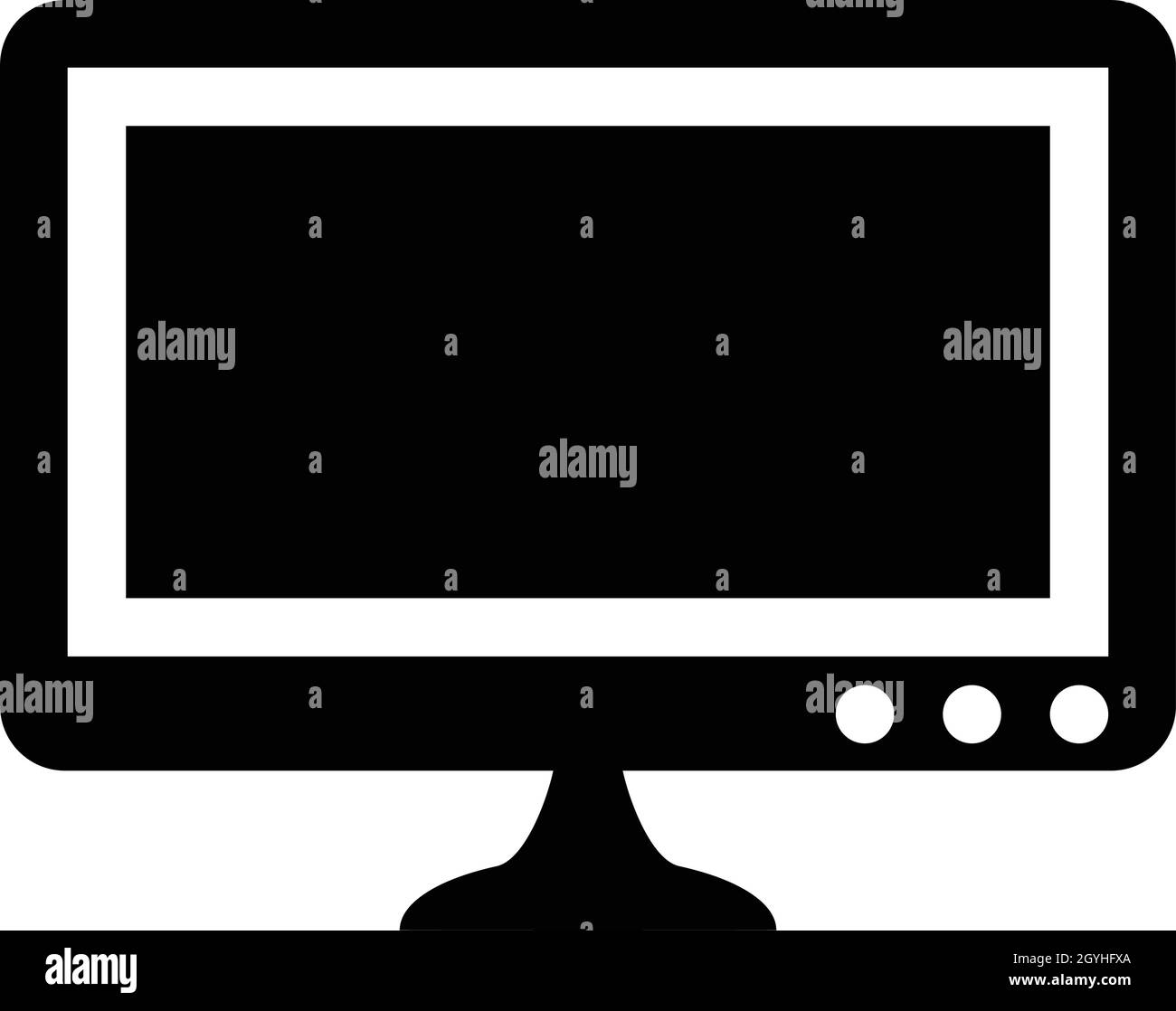 Display, monitor icon - Perfect use for designing and developing ...