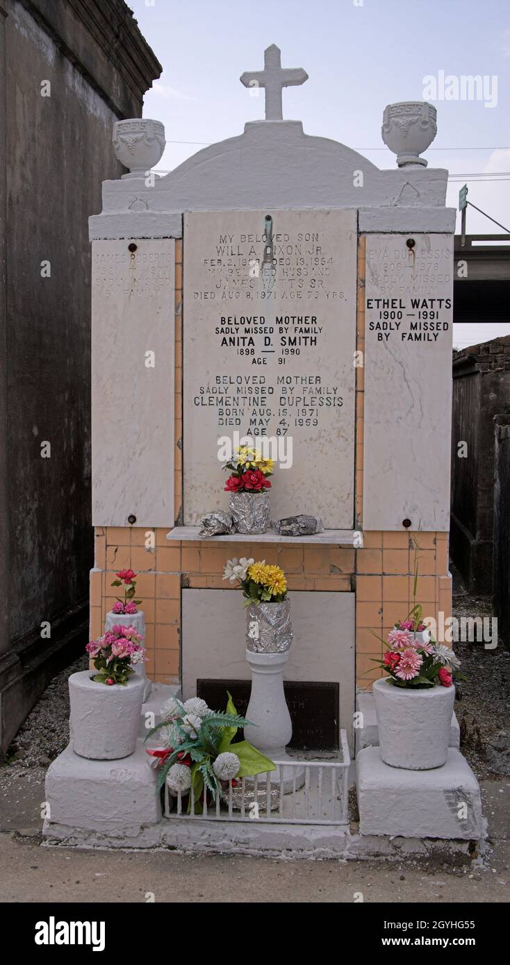 one of the historic cemeteries in new orleans louisiana Stock Photo Alamy
