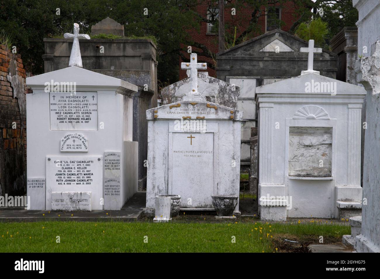 one of the historic cemeteries in new orleans louisiana Stock Photo Alamy