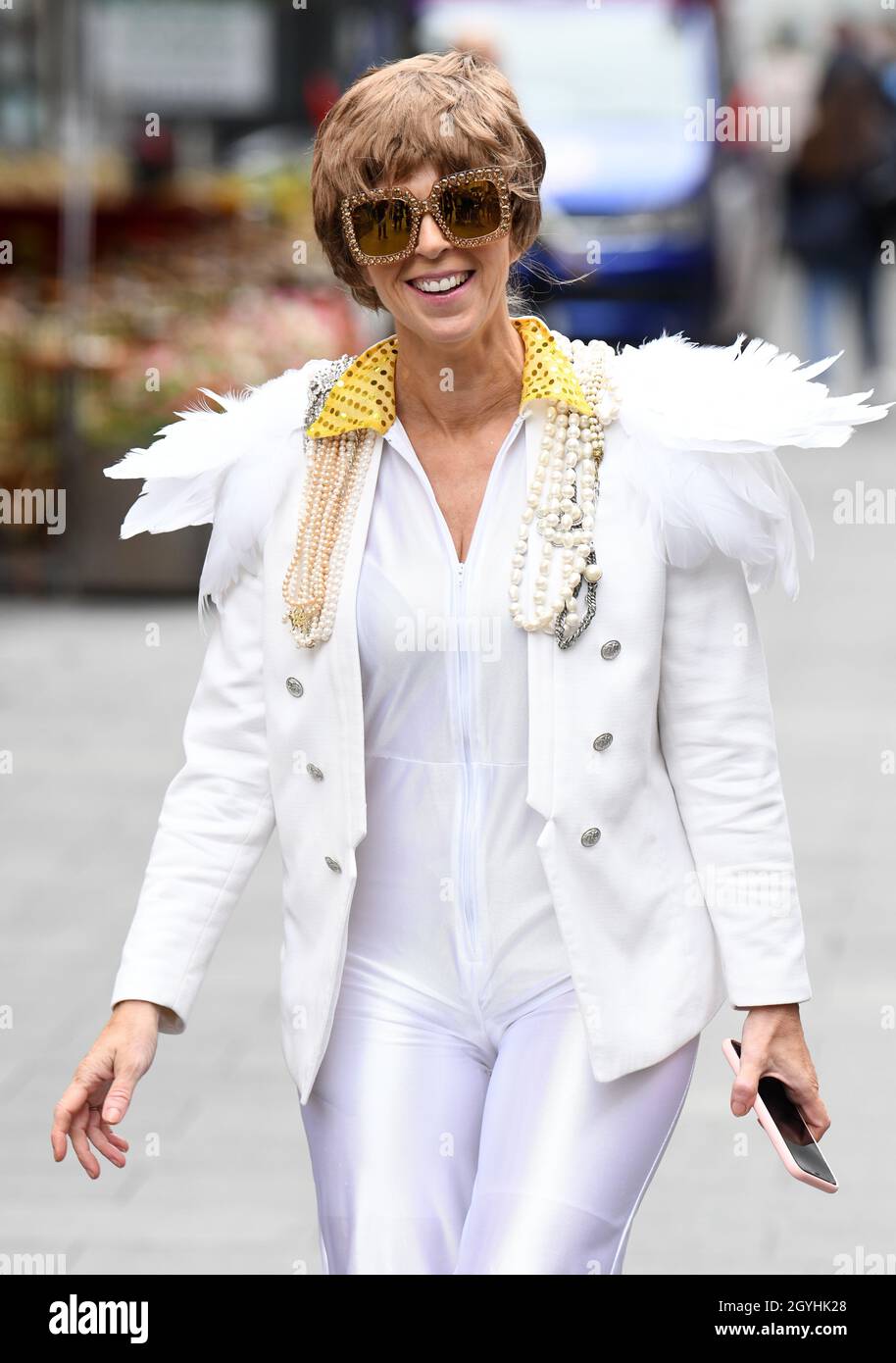 London, UK. 08th Oct, 2021. October 8th, 2021. London, UK Kate Garraway