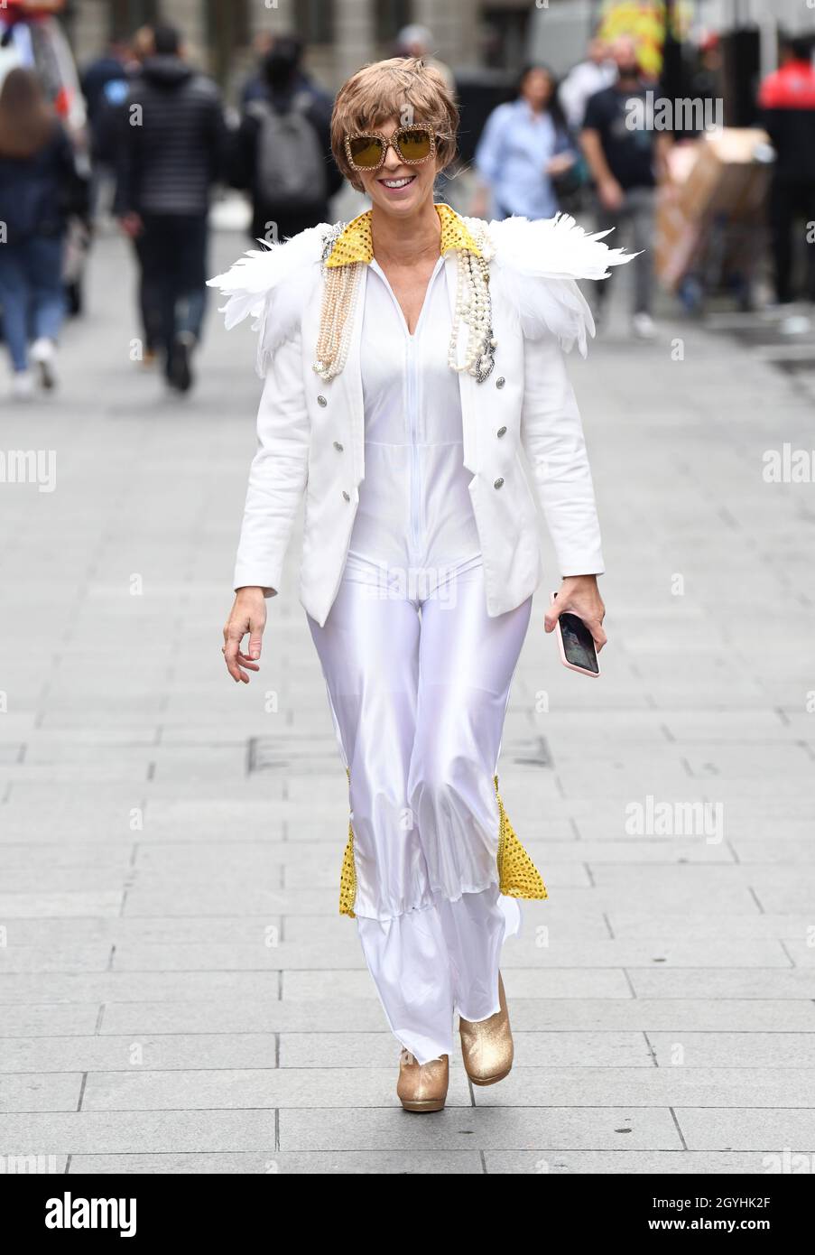London, UK. 08th Oct, 2021. October 8th, 2021. London, UK Kate Garraway