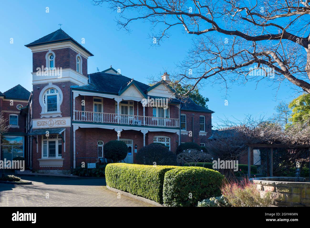 Now part of a nursing home, Ashley House is a 1909 built two storey