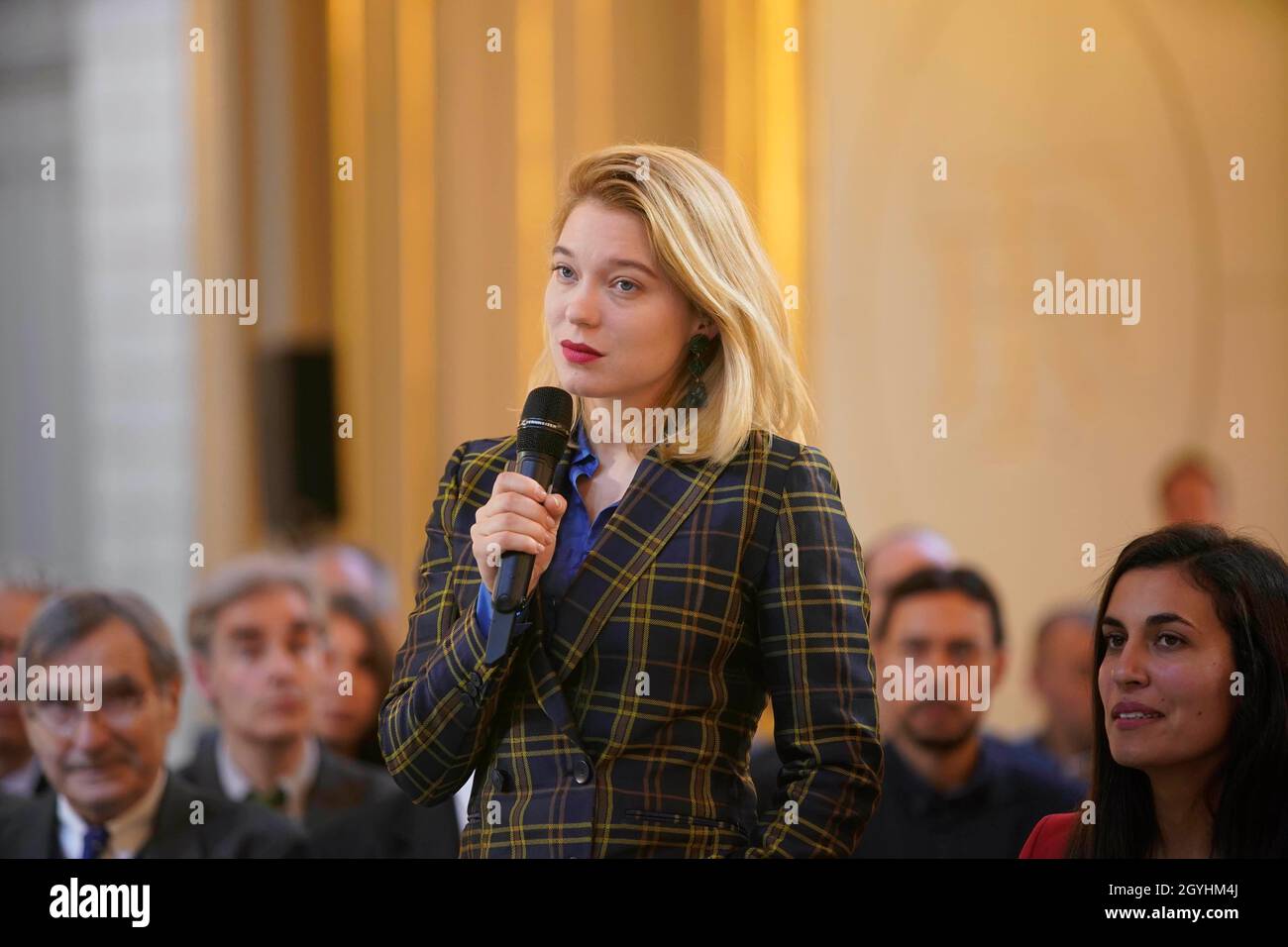Lea seydoux 2021 hi-res stock photography and images - Alamy