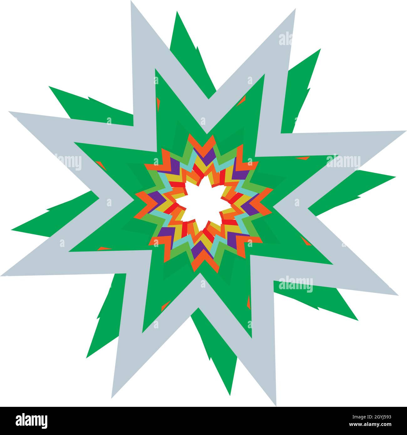 Star, starlet shape, element vector - stock vector illustration, clip ...