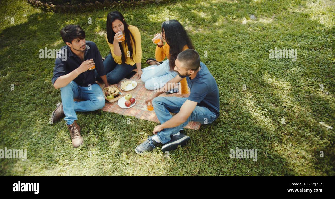 Asian family picnic park hi-res stock photography and images - Alamy
