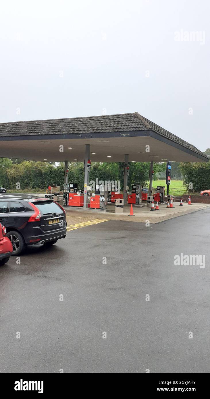 Portrait format fuel shortage image hires stock photography and images