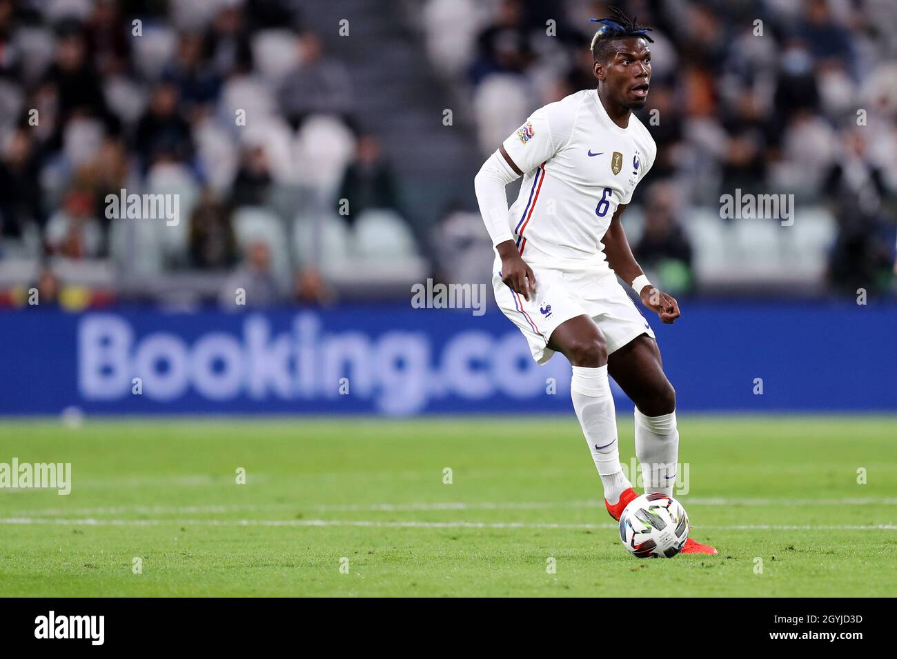 Paul Pogba Of France In Action During The Uefa Nations League Semi Final Match Between Belgium And France At Juventus Stadium On October 7 2021 In Turin Italy Stock Photo Alamy