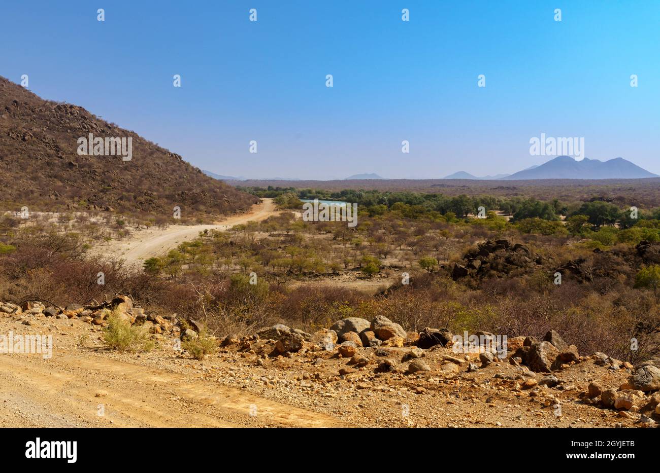 North West Namibia Lamdscape Stock Photo