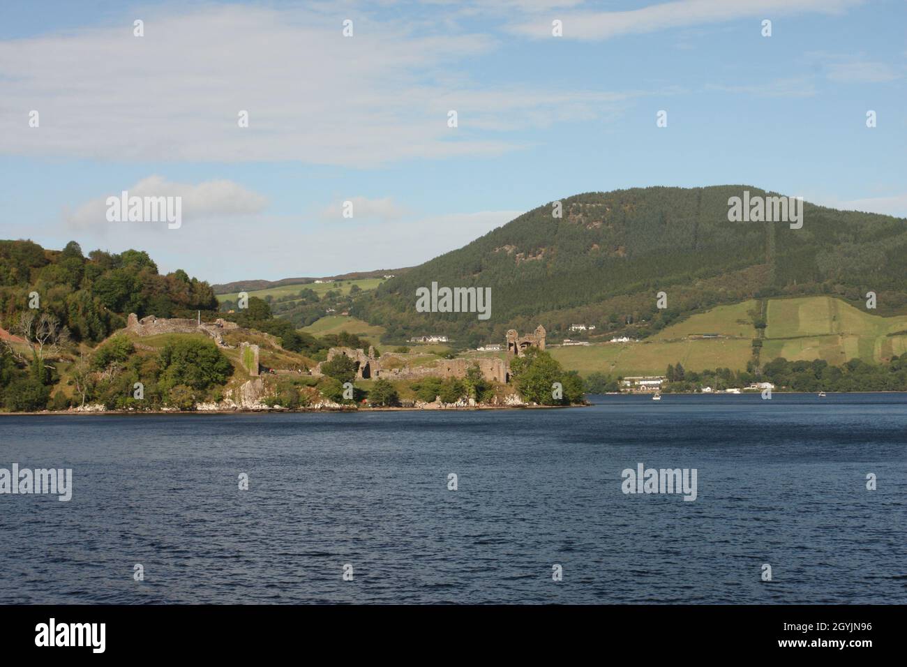 Urquhart Castle, Loch Ness, Scotland, UK Stock Photo