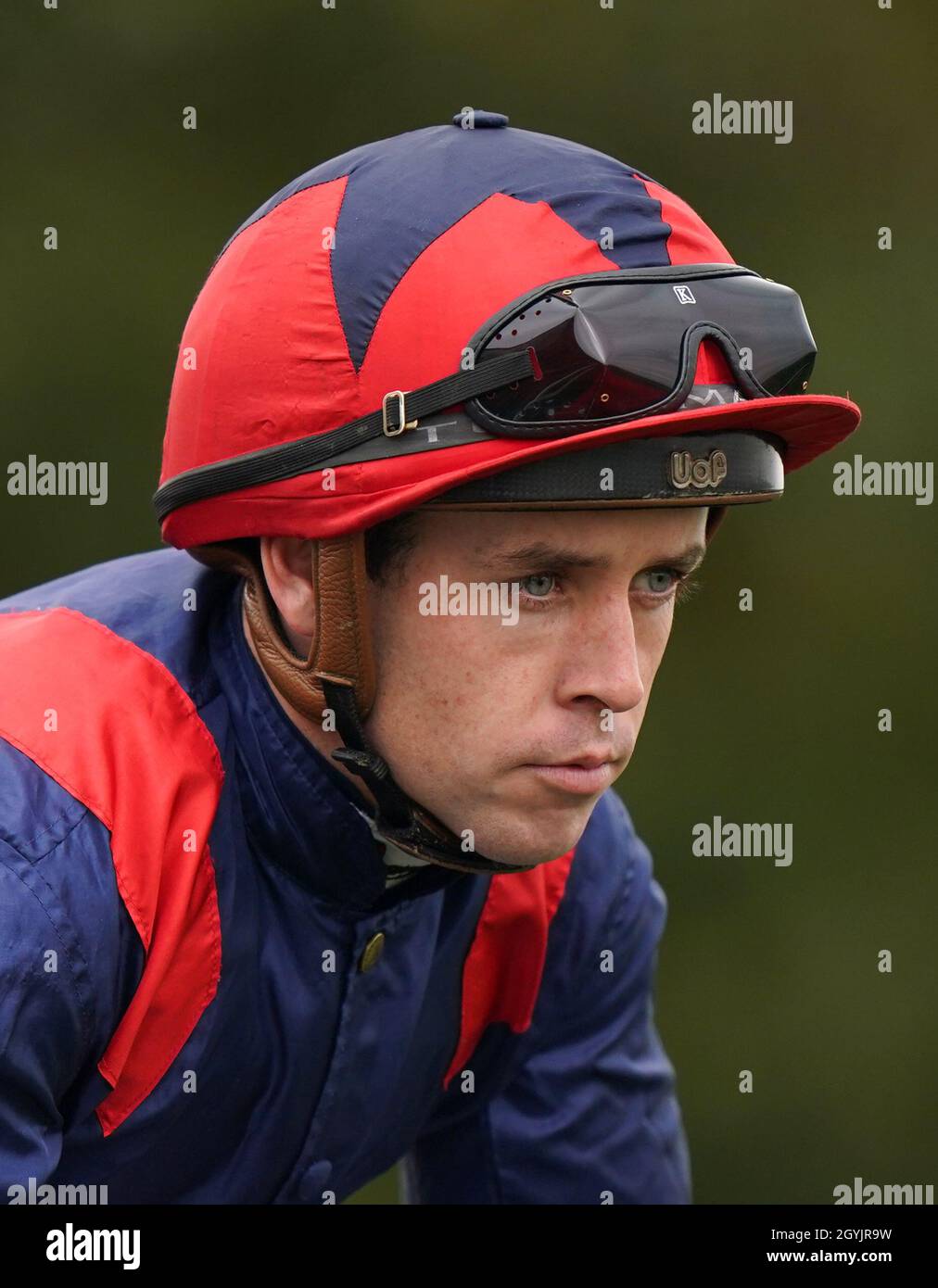 Jockey Leigh Roche at Newmarket Racecourse. Picture date: Friday ...