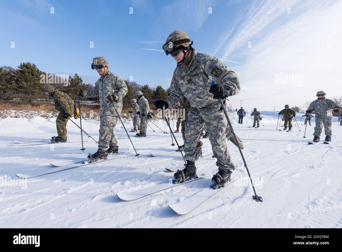 Students participate in cold weather operations class at Total Force ...